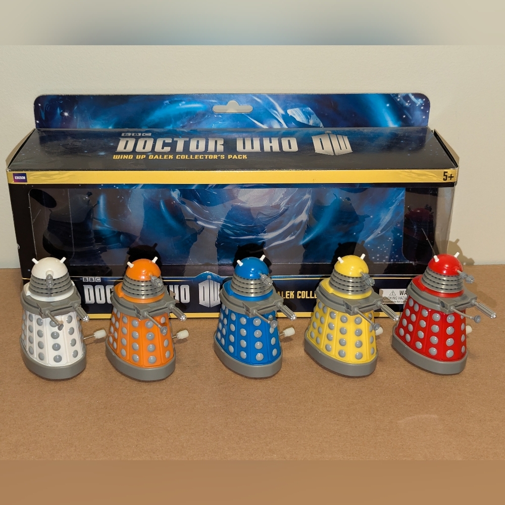 Doctor Who Wind Up Dalek Collector's 5 Pack